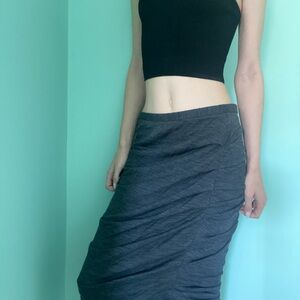 dolce& gabbana ruched skirt